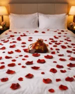 Pétalas de Rosa Vermelhas para Decoração Romântica - Image 2