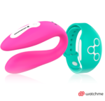 WEARWATCH Dual – Vibrador para Casais com Controlo por Relógio Inteligente
