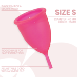 Intimichic Copo Menstrual de Silicone Médico - Image 2