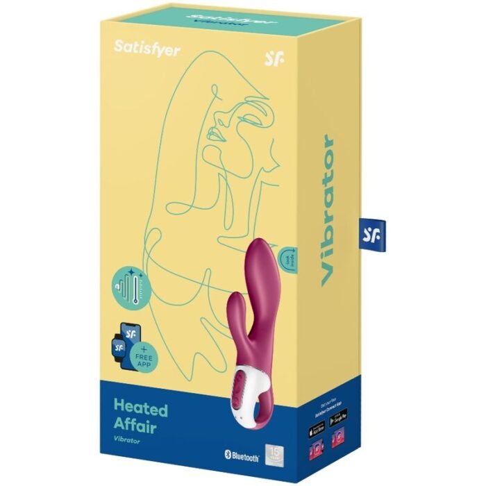 Satisfyer Heated Affair – Vibrador Aquecido para Ponto G e Clítoris com Controlo por App - Image 4