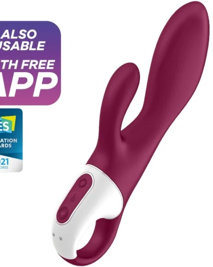Satisfyer Heated Affair – Vibrador Aquecido para Ponto G e Clítoris com Controlo por App