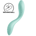 Satisfyer Rrrrolling Pleasure – Vibrador para Ponto G com Esfera Móvel e Dupla Estimulação