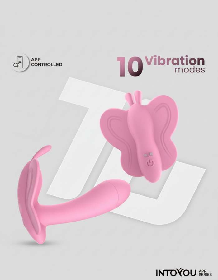 Vibrador Borboleta Wingy Controlado por App - Intoyou - Image 3
