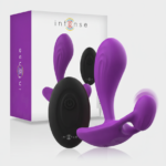 Plug Anal Vibratório Intense Shelly com Comando - Intense